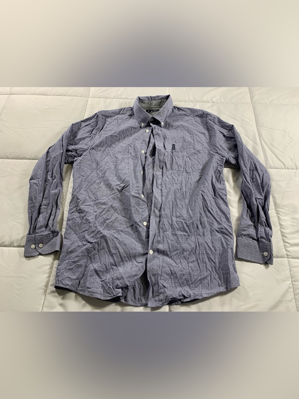 Like new BEN SHERMAN long sleeve shirt mens size L
